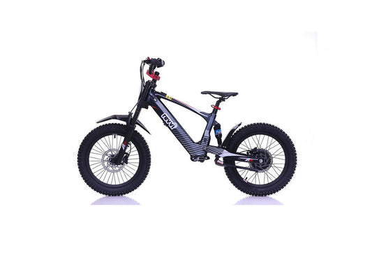 Revvi 18″ Kids Electric Motor Bike – 36V 500W Hub Motor, 3-Speed Settings & Off-Road Tyres