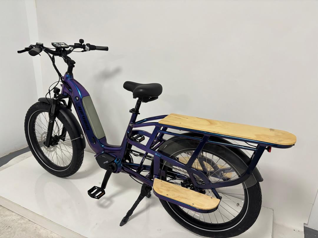 Revom C2 eCargo Bike 48V 250W 100Nm Motor 15Ah Battery 24 x 3in Tyres Electric Family Cargo Bike