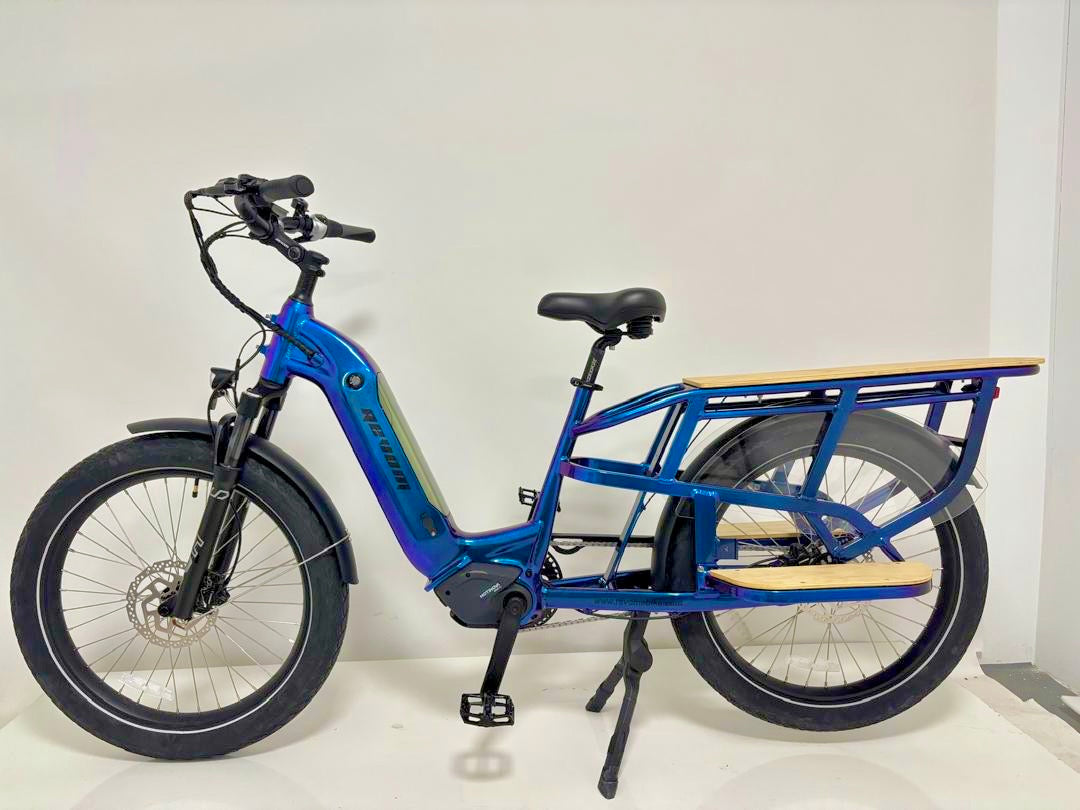 Revom C2 eCargo Bike 48V 250W 100Nm Motor 15Ah Battery 24 x 3in Tyres Electric Family Cargo Bike
