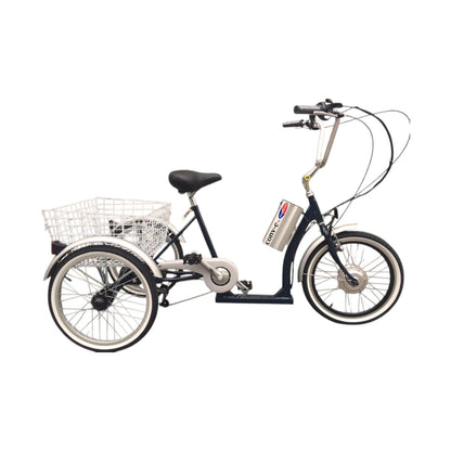 Powatryke Cruiser Electric Tricycle – 250W Motor, 36V 10Ah Battery, 6-Speed Shimano & Low Step-Through Frame