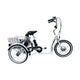 Electric Tricycle 20″ White e-Solo – 250W Brushless Motor, 36V 14Ah Battery & Twist Throttle
