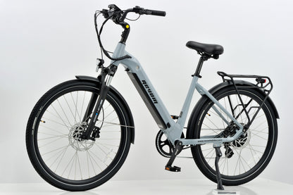 Revom U1 All Terrain Electric Bike 36V 250W 15Ah 540Wh LG Battery 27.5in Wheels Light Grey