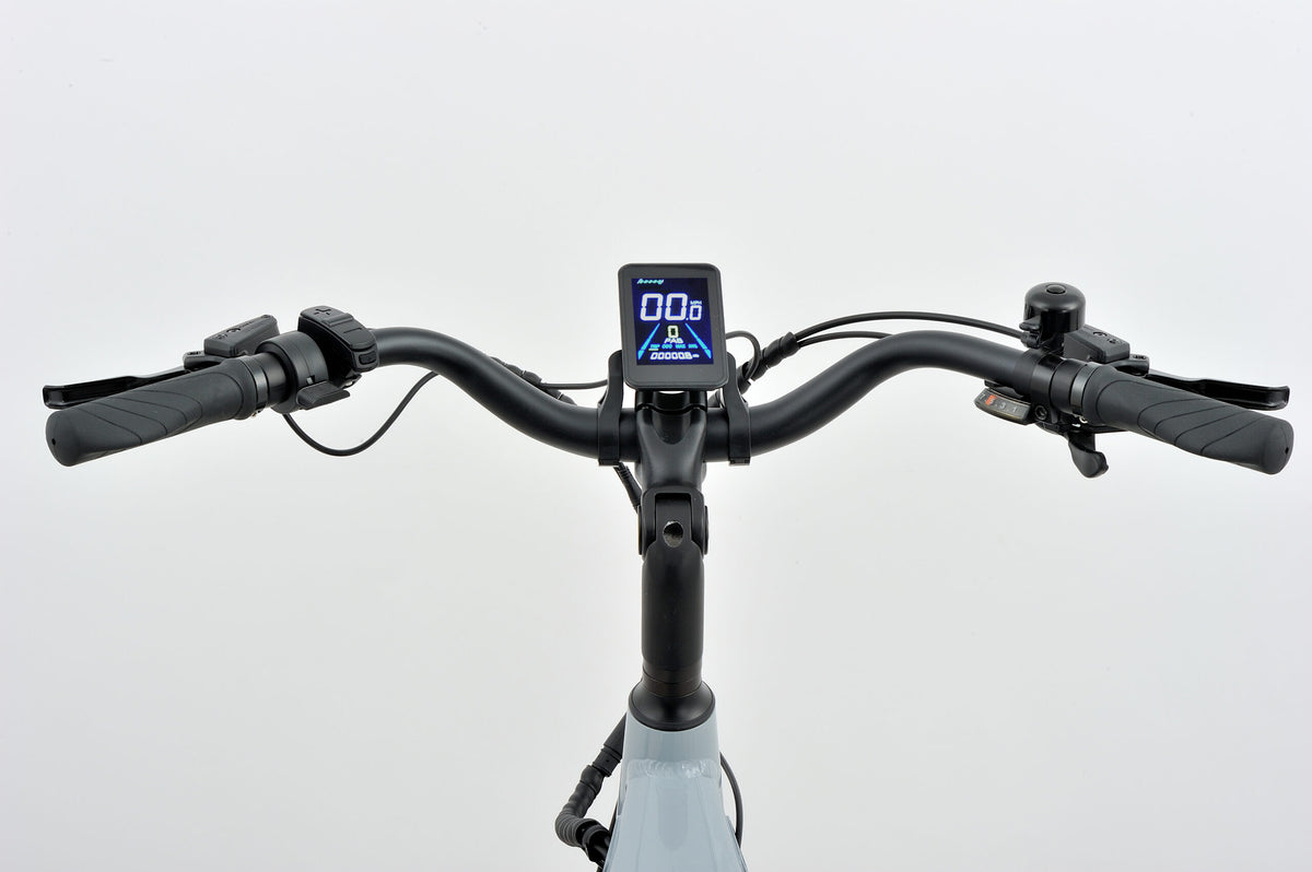 Revom U1 All Terrain Electric Bike 36V 250W 15Ah 540Wh LG Battery 27.5in Wheels Light Grey