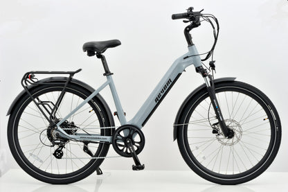Revom U1 All Terrain Electric Bike 36V 250W 15Ah 540Wh LG Battery 27.5in Wheels Light Grey