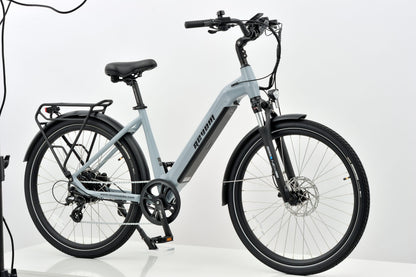 Revom U1 All Terrain Electric Bike 36V 250W 15Ah 540Wh LG Battery 27.5in Wheels Light Grey