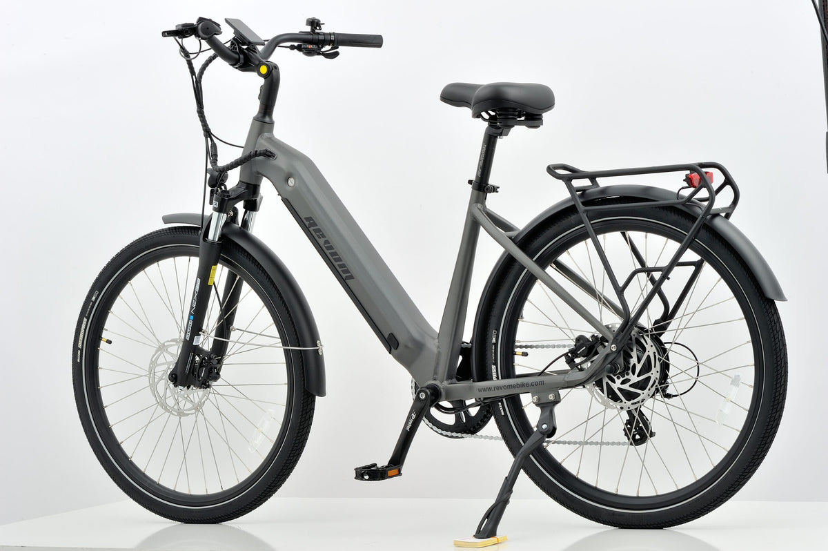 Revom U1 All Terrain Electric Bike 36V 250W 15Ah 540Wh LG Battery 27.5in Wheels Dark Grey