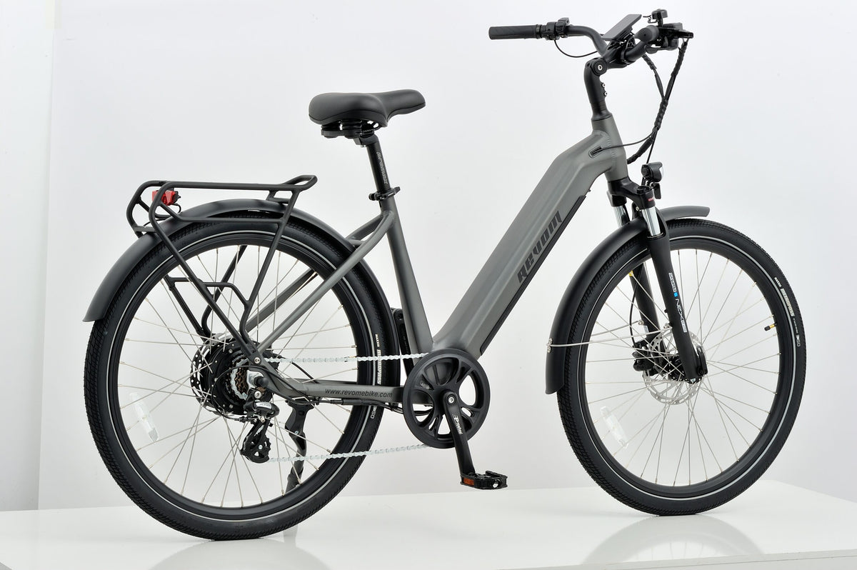 Revom U1 All Terrain Electric Bike 36V 250W 15Ah 540Wh LG Battery 27.5in Wheels Dark Grey