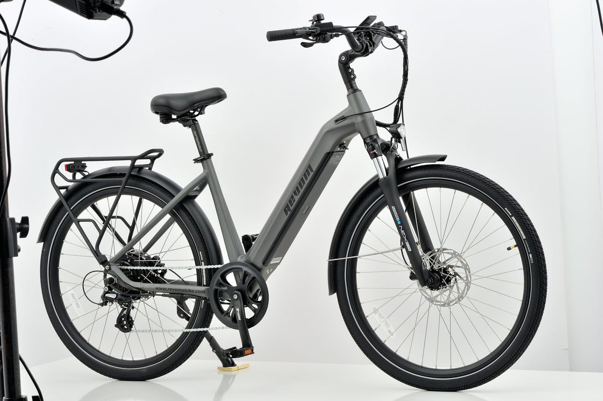 Revom U1 All Terrain Electric Bike 36V 250W 15Ah 540Wh LG Battery 27.5in Wheels Dark Grey