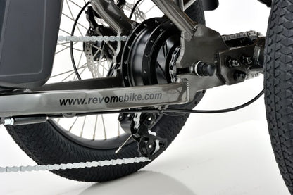 Revom T1F Folding Urban Electric Tricycle 48V 250W Motor 720Wh Battery 20 x 3.0 Kenda Tyres