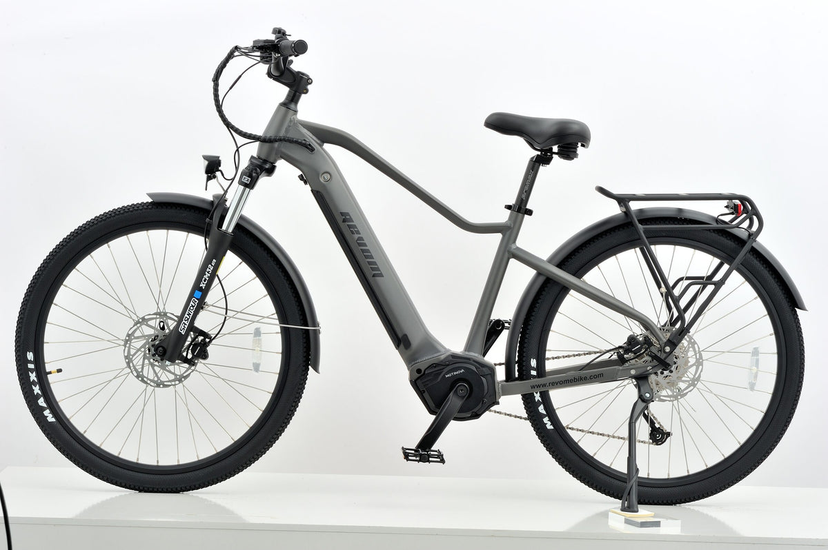 Revom S1 ATB Mid Drive Electric Bike 90Nm Motor 36V 15Ah Battery 27.5in Wheels Dark Grey