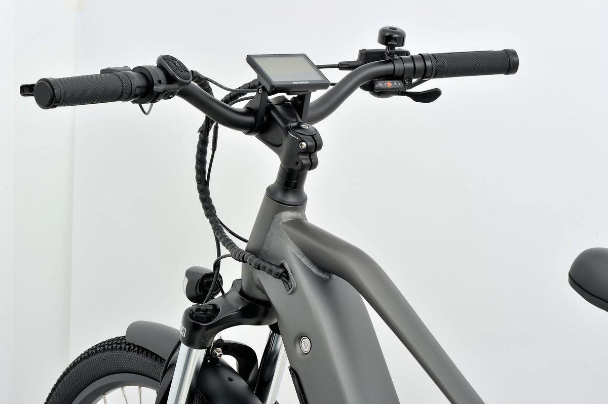 Revom S1 ATB Mid Drive Electric Bike 90Nm Motor 36V 15Ah Battery 27.5in Wheels Dark Grey