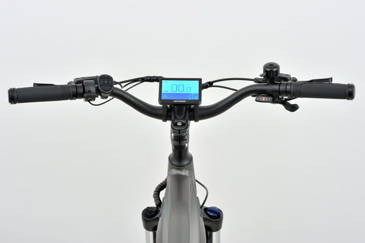 Revom S1 ATB Mid Drive Electric Bike 90Nm Motor 36V 15Ah Battery 27.5in Wheels Dark Grey