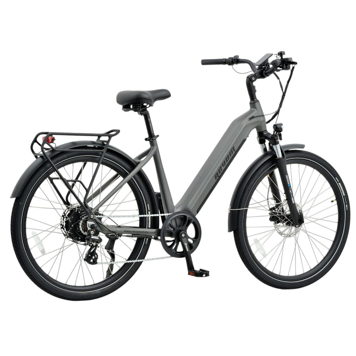 Revom U1 All Terrain Electric Bike 36V 250W 15Ah 540Wh LG Battery 27.5in Wheels Dark Grey