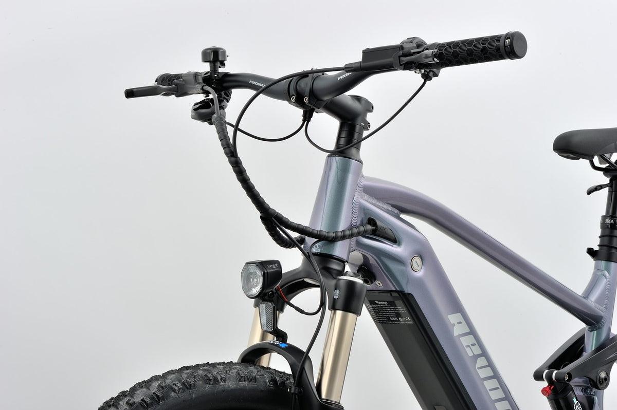 Revom M1 Full Suspension Electric MTB – Bafang M500 Motor, 48V 16Ah Battery & Hydraulic Brakes