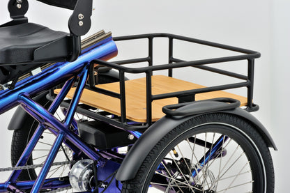 Revom T4 Semi Recumbent Electric Tricycle 48V 15Ah 85Nm Motor 20in Wheels Hydraulic Disc Brakes