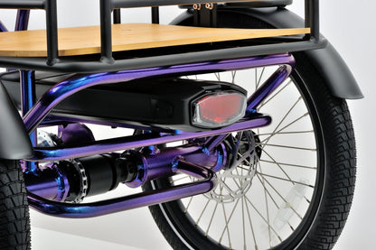 Revom T4F Semi Recumbent Folding Electric Tricycle – 85Nm Motor, 48V 15Ah Battery & 20″ Wheels