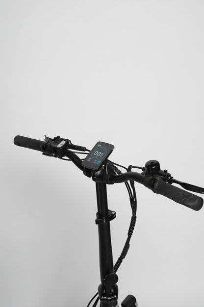 Revom Magi Pro Folding Electric Bike – Lightweight 250W E-Bike with Torque Sensor, Belt Drive & Rack