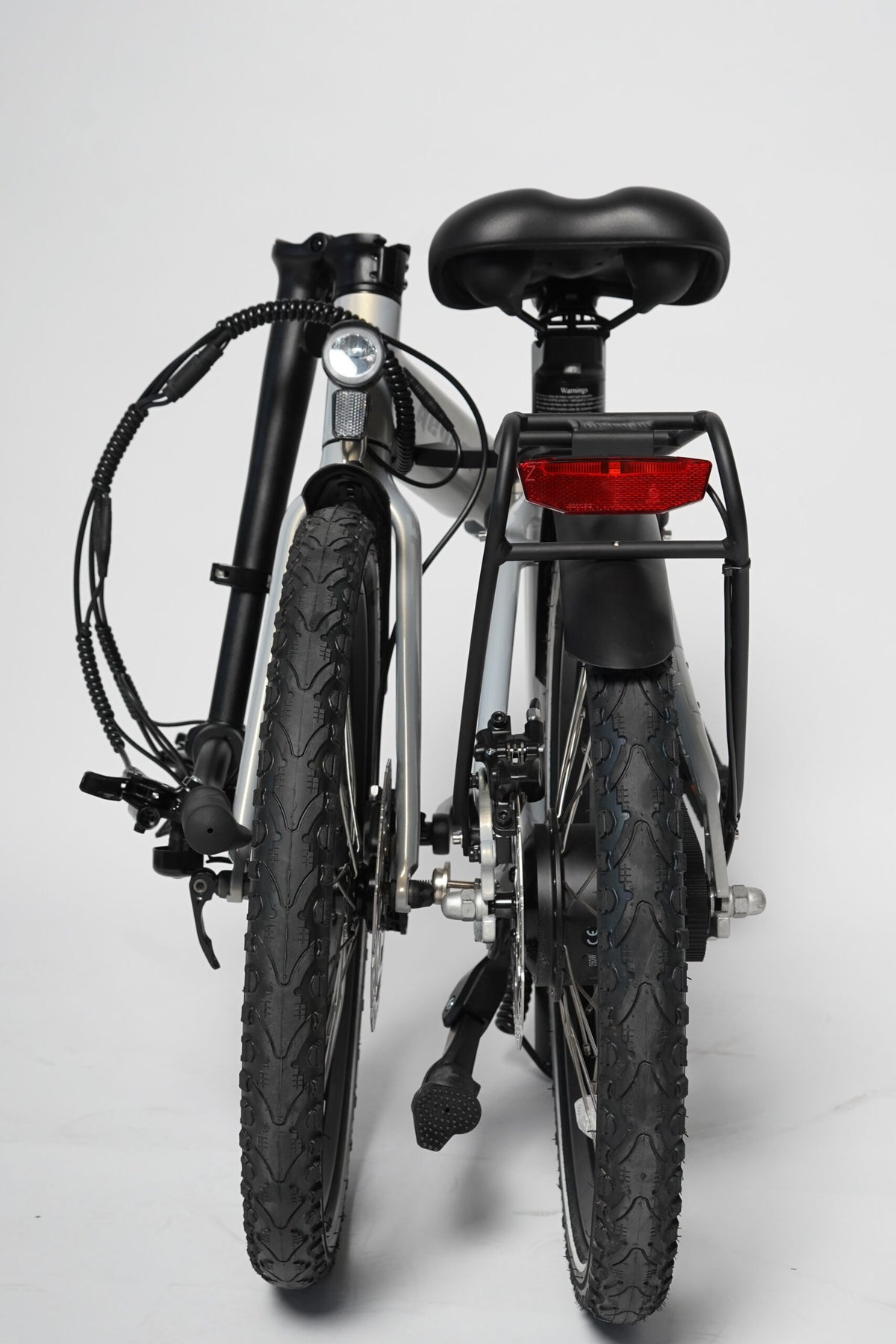 Revom Magi Pro Folding Electric Bike – Lightweight 250W E-Bike with Torque Sensor, Belt Drive & Rack