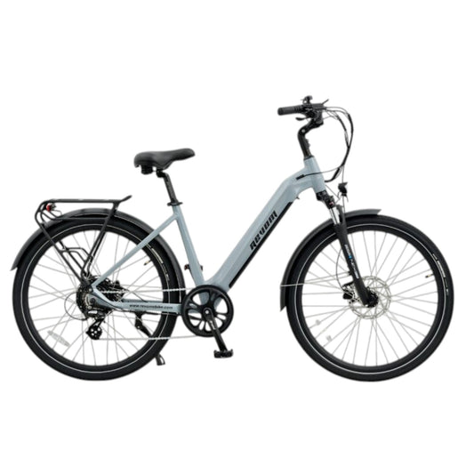 Revom U1 All Terrain Electric Bike 36V 250W 15Ah 540Wh LG Battery 27.5in Wheels Light Grey