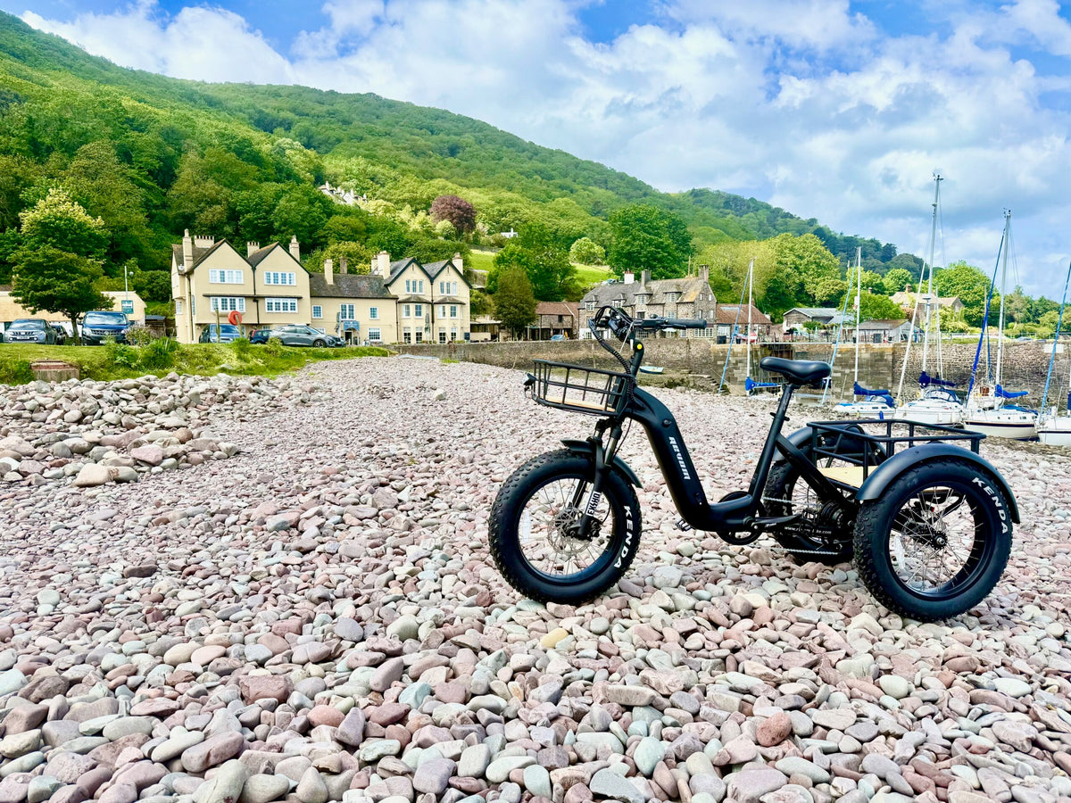 Revom T2 Fat Tyre Electric Mountain Trike 48V 250W 720Wh Battery 20 x 4.0 Kenda Tyres