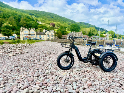 Revom T2 Fat Tyre Electric Mountain Trike 48V 250W 720Wh Battery 20 x 4.0 Kenda Tyres