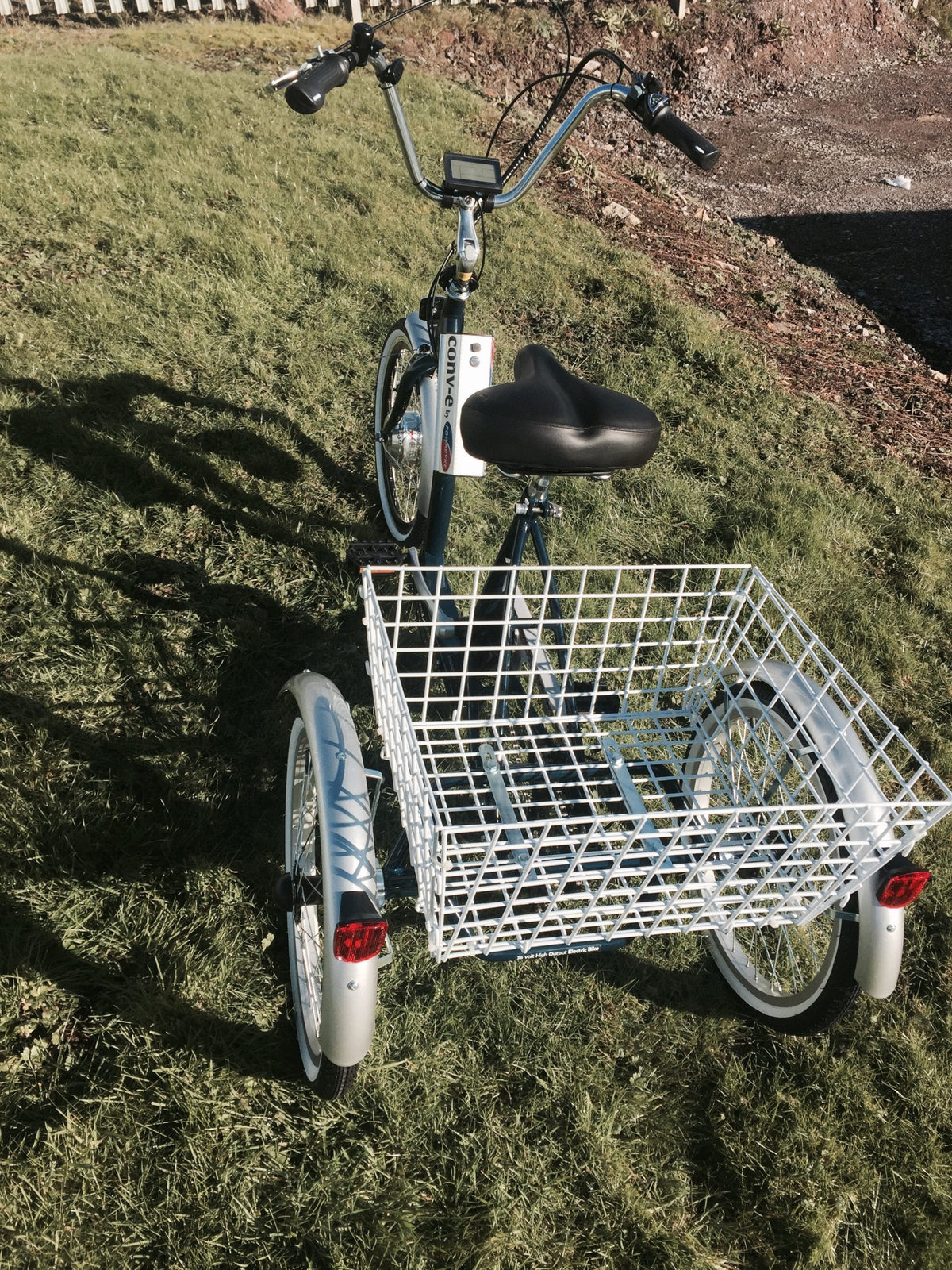 Powatryke Cruiser Electric Tricycle – 250W Motor, 36V 10Ah Battery, 6-Speed Shimano & Low Step-Through Frame