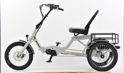 Revom T4F Semi Recumbent Folding Electric Tricycle – 85Nm Motor, 48V 15Ah Battery & 20″ Wheels