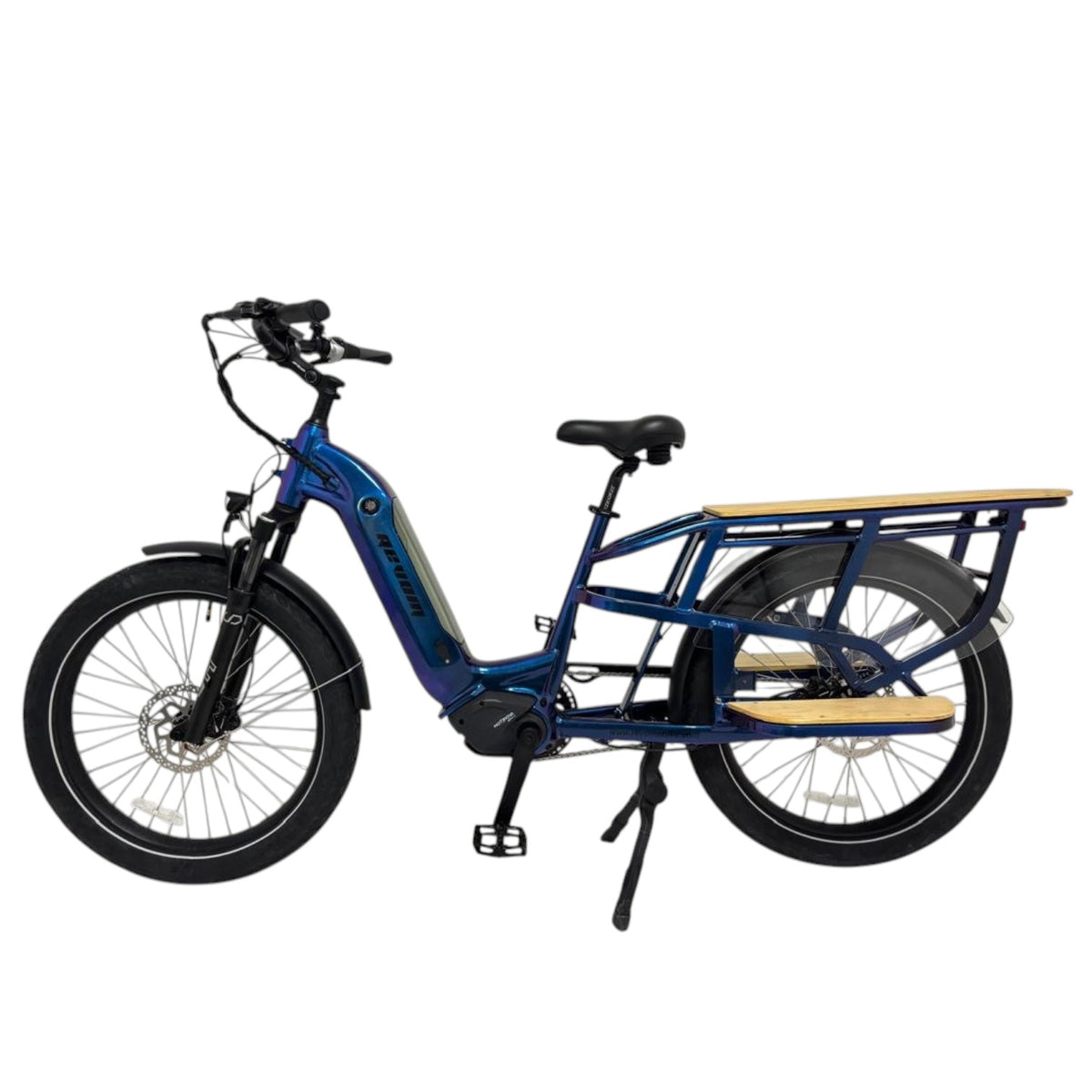 Revom C2 eCargo Bike 48V 250W 100Nm Motor 15Ah Battery 24 x 3in Tyres Electric Family Cargo Bike