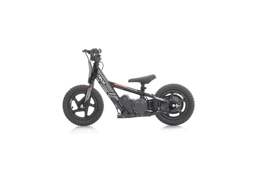 Revvi 12″ Electric Balance Bike for Kids – 24V 100W Motor, 2-Speed Drive & 12″ Rubber Tyres