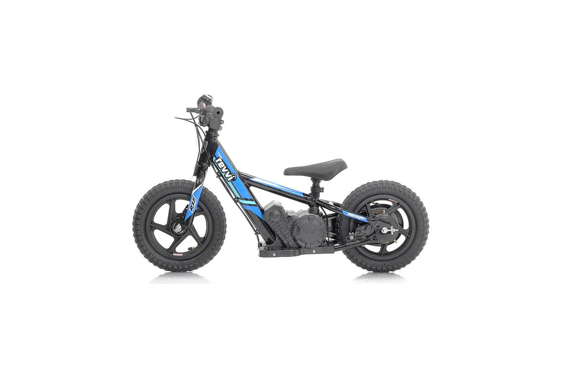 Revvi 12″ Electric Balance Bike for Kids – 24V 100W Motor, 2-Speed Drive & 12″ Rubber Tyres