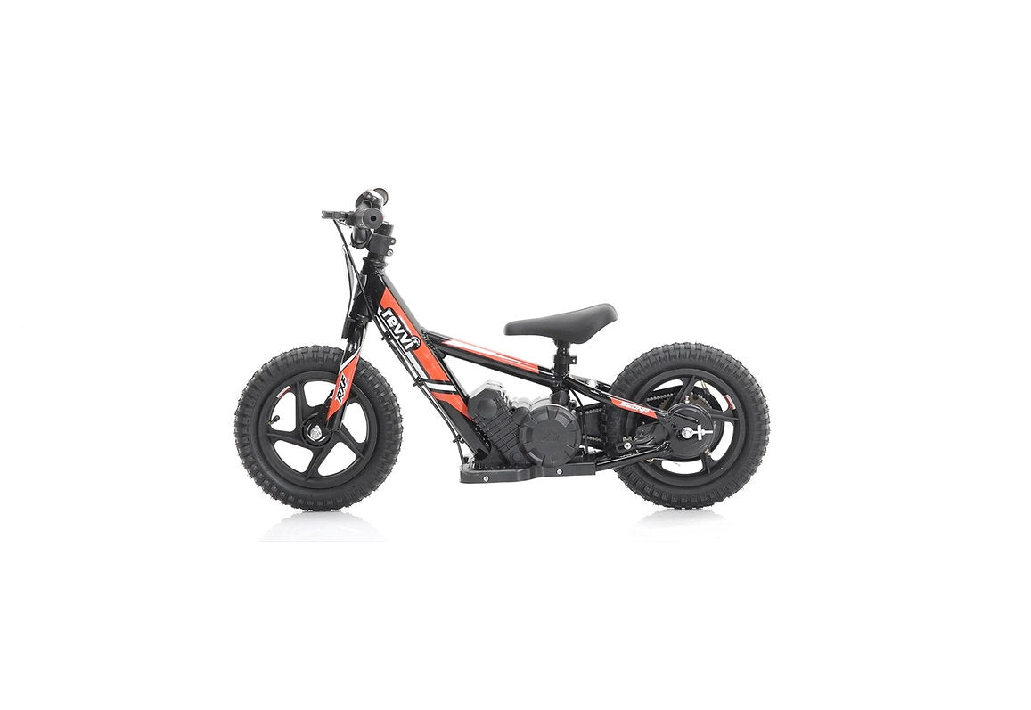 Revvi 12″ Electric Balance Bike for Kids – 24V 100W Motor, 2-Speed Drive & 12″ Rubber Tyres