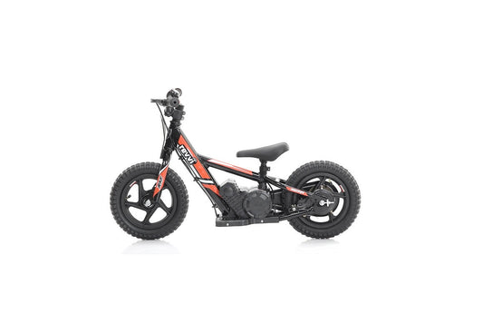 Revvi 12″ Electric Balance Bike for Kids – 24V 100W Motor, 2-Speed Drive & 12″ Rubber Tyres