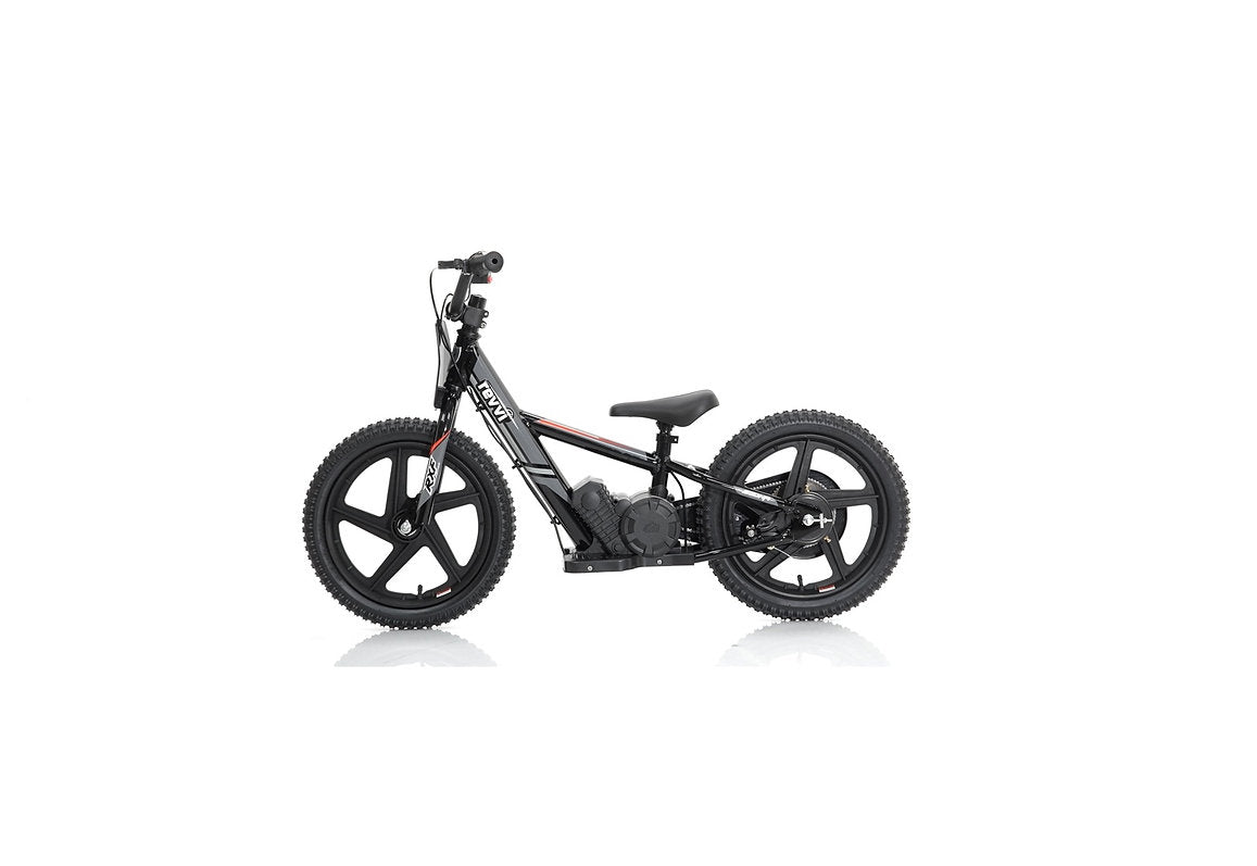 Revvi 16″ Kids Electric Balance Bike – 24V 250W Motor, 3-Speed Drive & 16″ Rubber Tyres