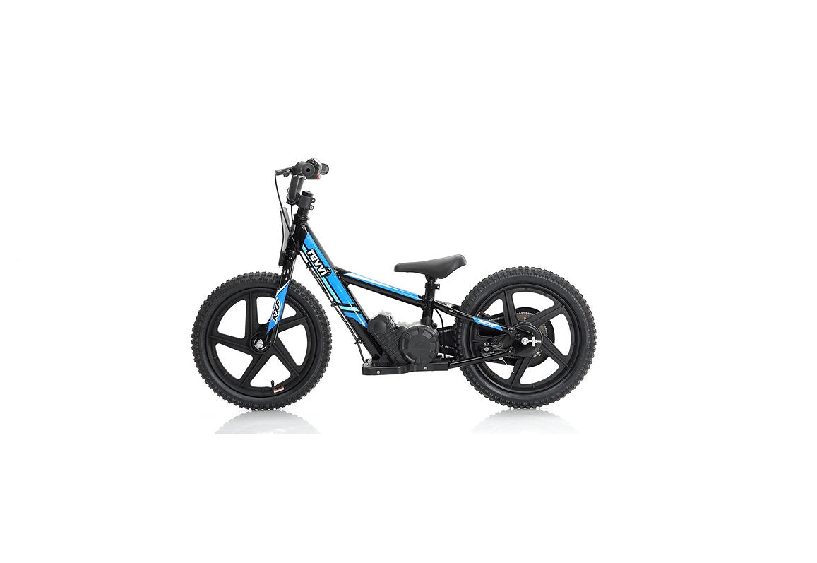 Revvi 16″ Kids Electric Balance Bike – 24V 250W Motor, 3-Speed Drive & 16″ Rubber Tyres