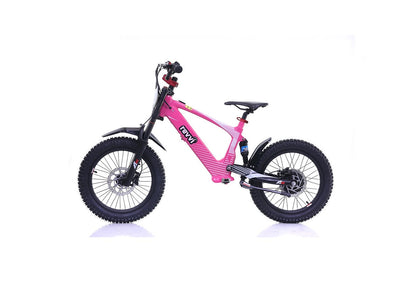 Revvi 18″ Kids Electric Motor Bike – 36V 500W Hub Motor, 3-Speed Settings & Off-Road Tyres