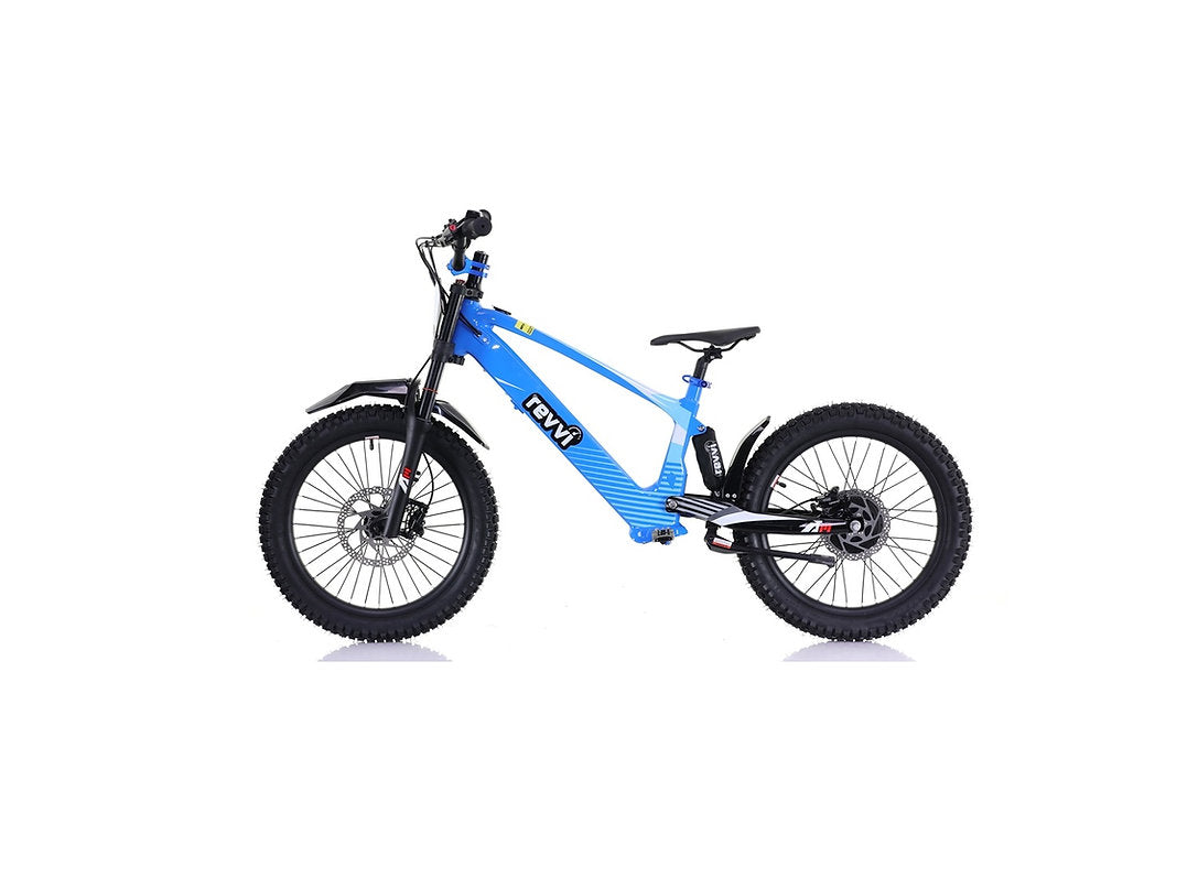 Revvi 20″ Kids Electric Motor Bike – 36V 800W Hub Motor, 3-Speed Settings & Off-Road Tyres