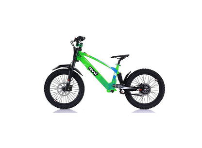 Revvi 20″ Kids Electric Motor Bike – 36V 800W Hub Motor, 3-Speed Settings & Off-Road Tyres