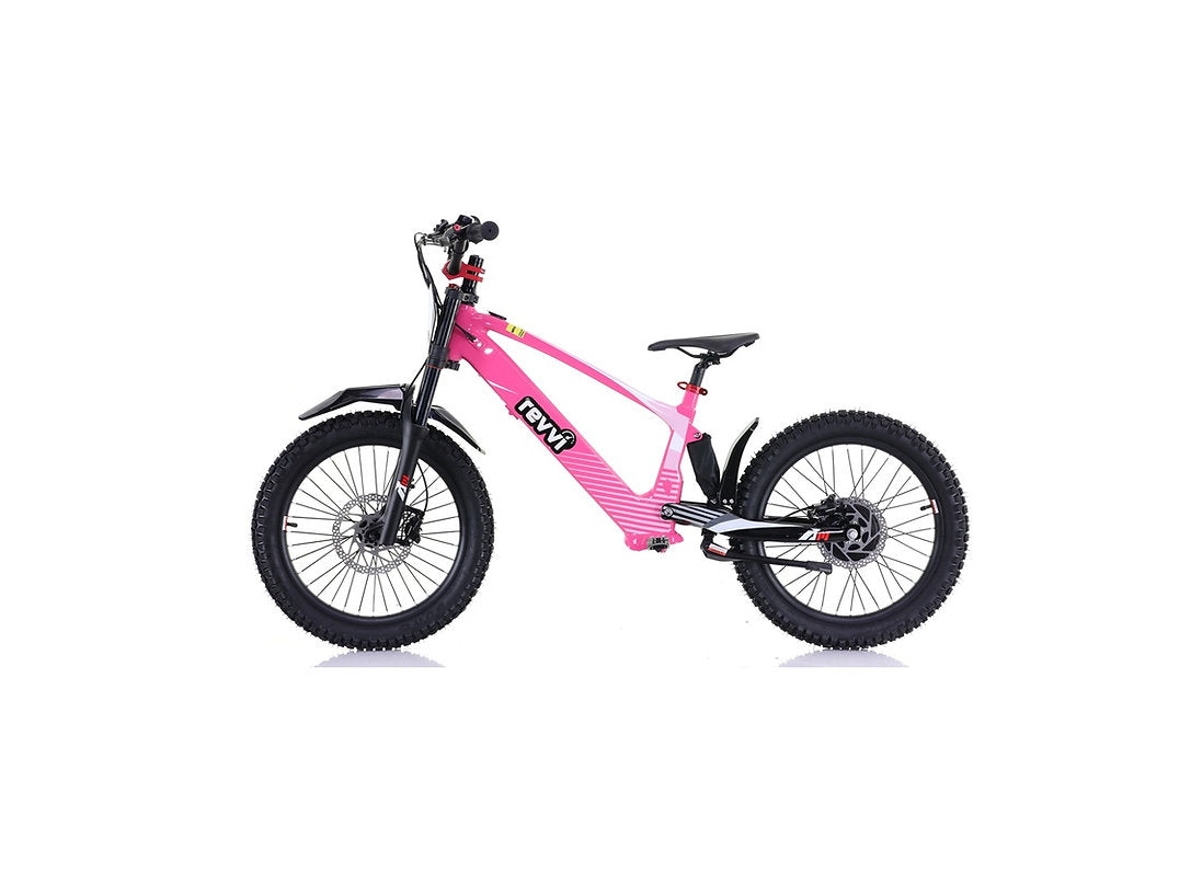 Revvi 20″ Kids Electric Motor Bike – 36V 800W Hub Motor, 3-Speed Settings & Off-Road Tyres